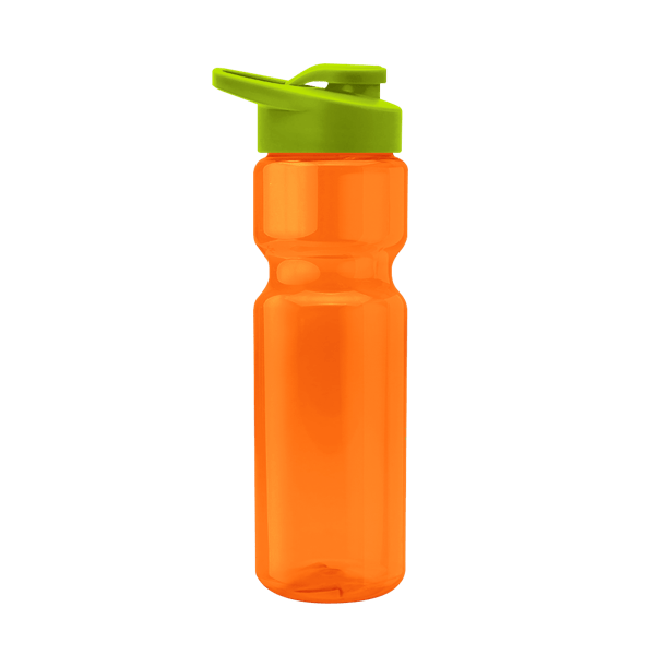 Blazer 28oz Transparent Bike Bottle w/Drink-thru Lid 2417