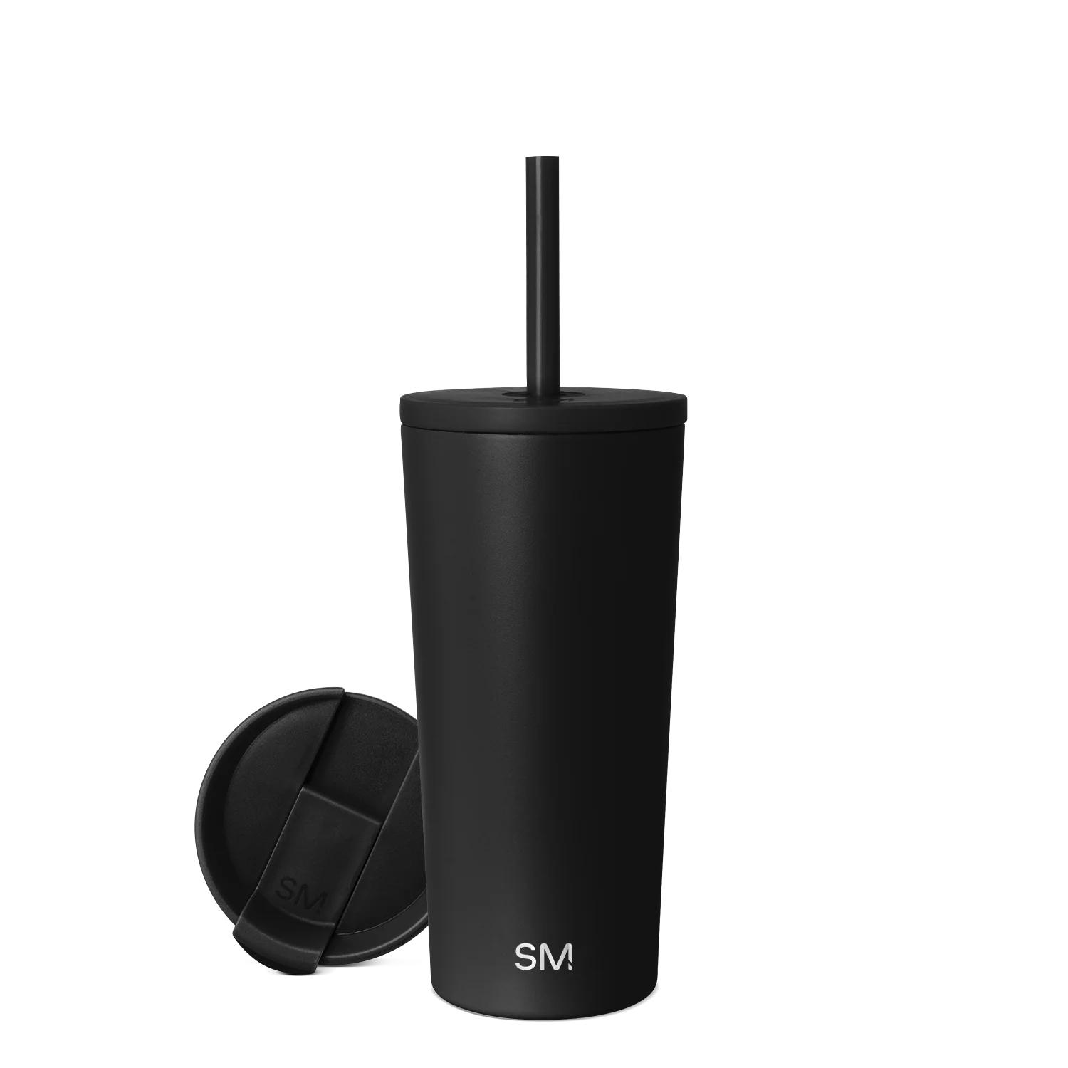 20 oz Simple Modern® Stainless Steel Double-Walled Insulated Classic Tumbler w/ Straw Lid 6