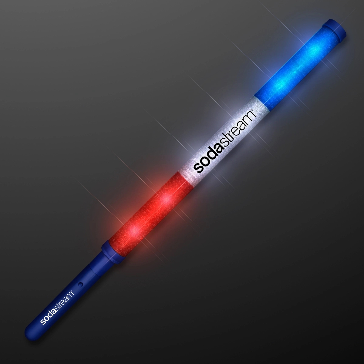 Red White & Blue LED Light Batons 2
