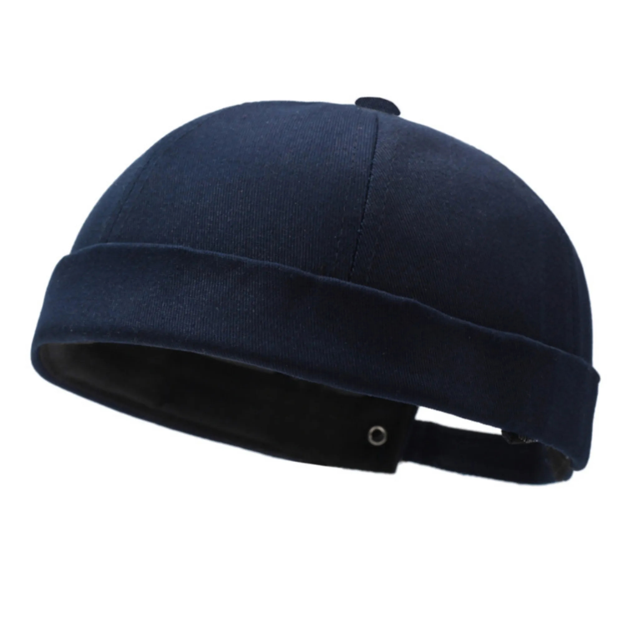 Yuppie Vintage Street Brimless Cap With Custom Logo 2