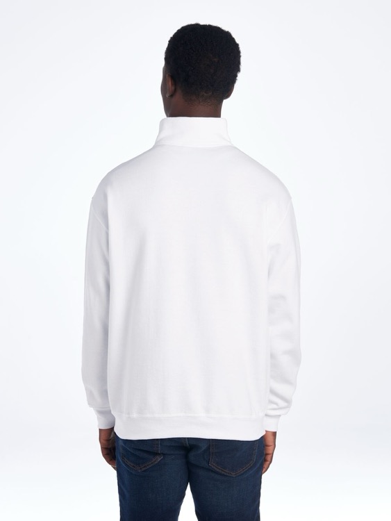 JERZEES NuBlend® Unisex Quarter-Zip Cadet Collar Sweatshirt, custom hoodie or sweatshirt with logo imprint 36