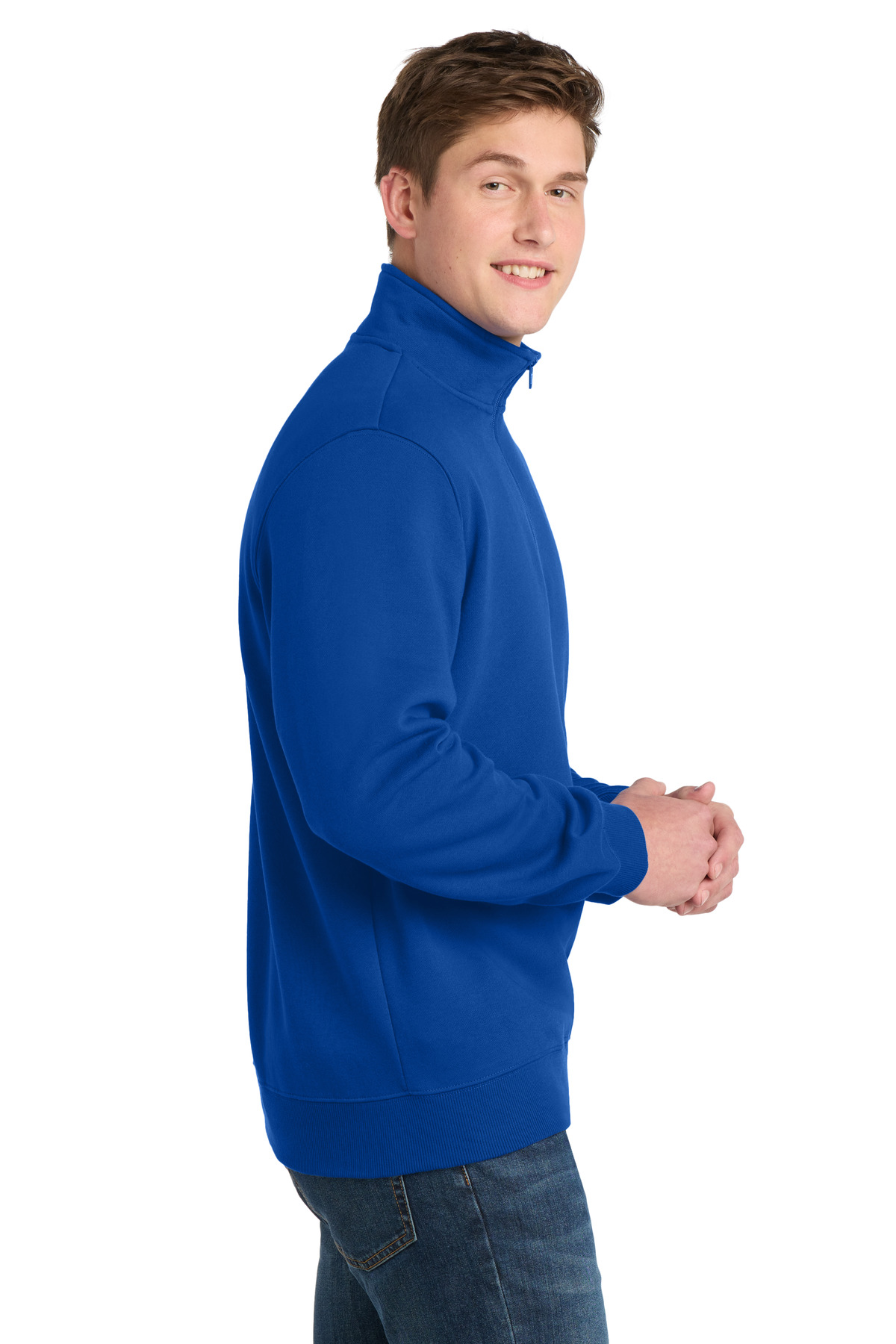 Sport-Tek 1/4-Zip Sweatshirt. ST253, custom hoodie or sweatshirt with logo imprint 44
