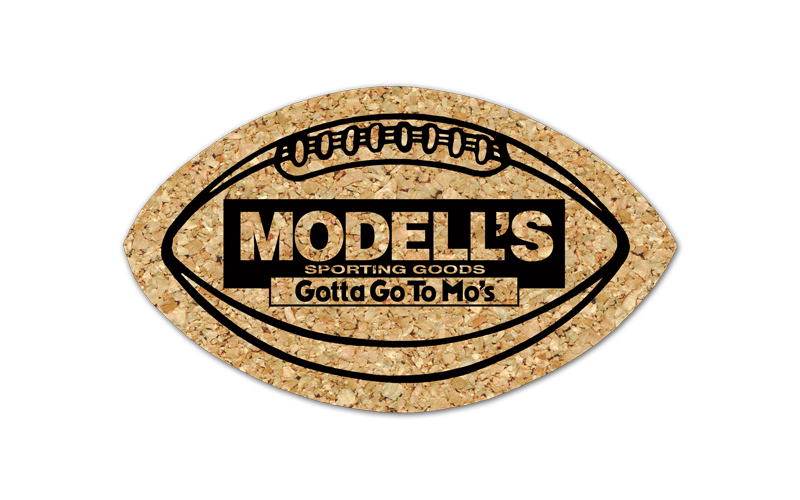 Football Cork Coaster 6FB