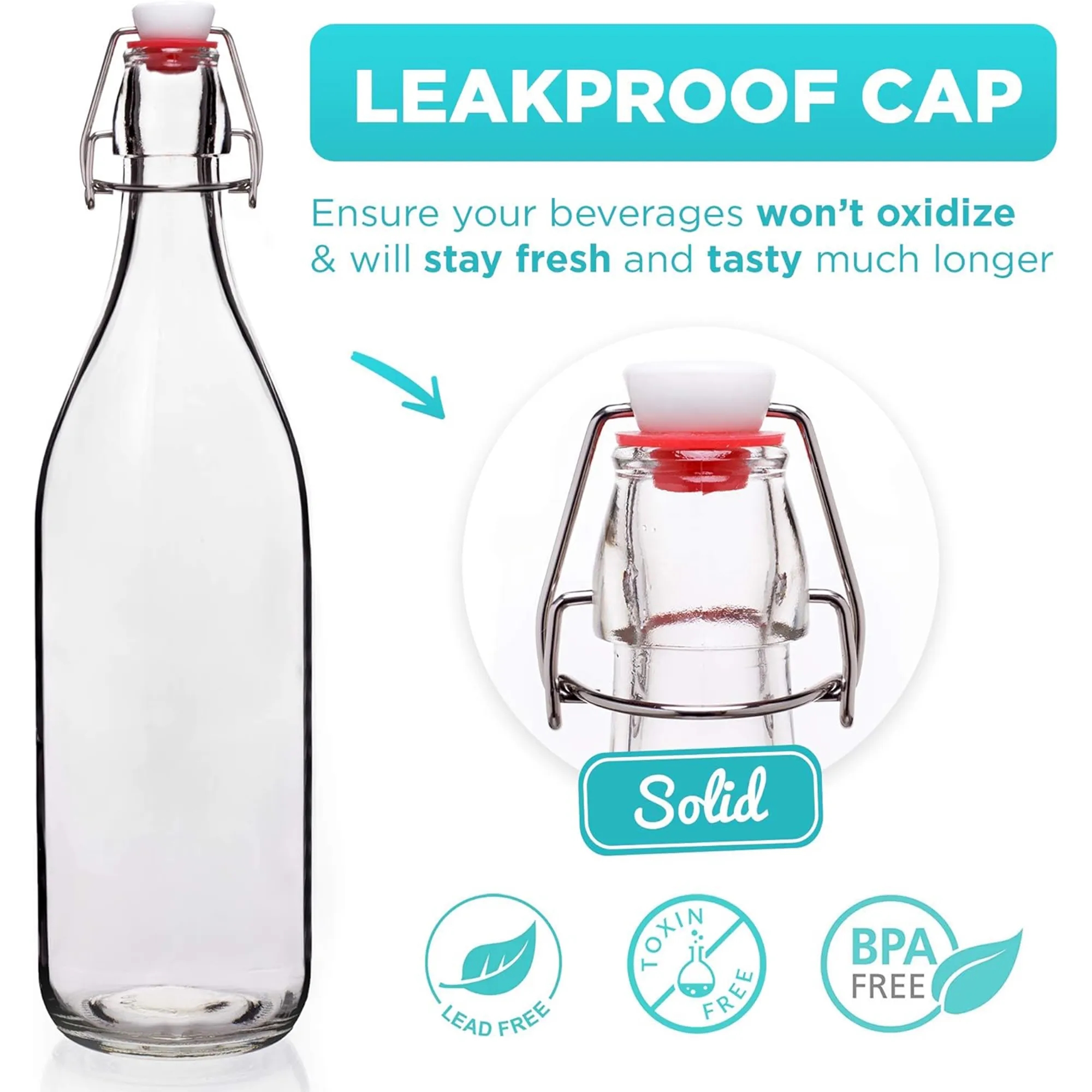 Heavy-Duty Transparent Beverage Bottle 2
