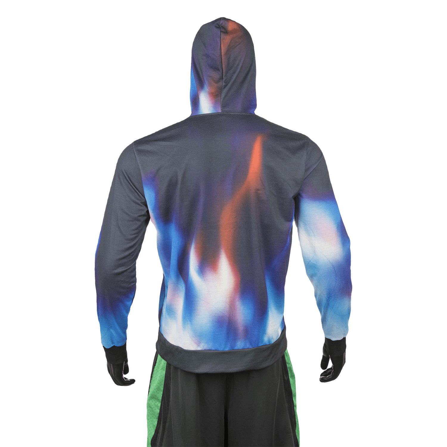 Unisex 280 GSM Spandex Interlock Fleece Sublimation Hoodie with Kangaroo Pocket 6