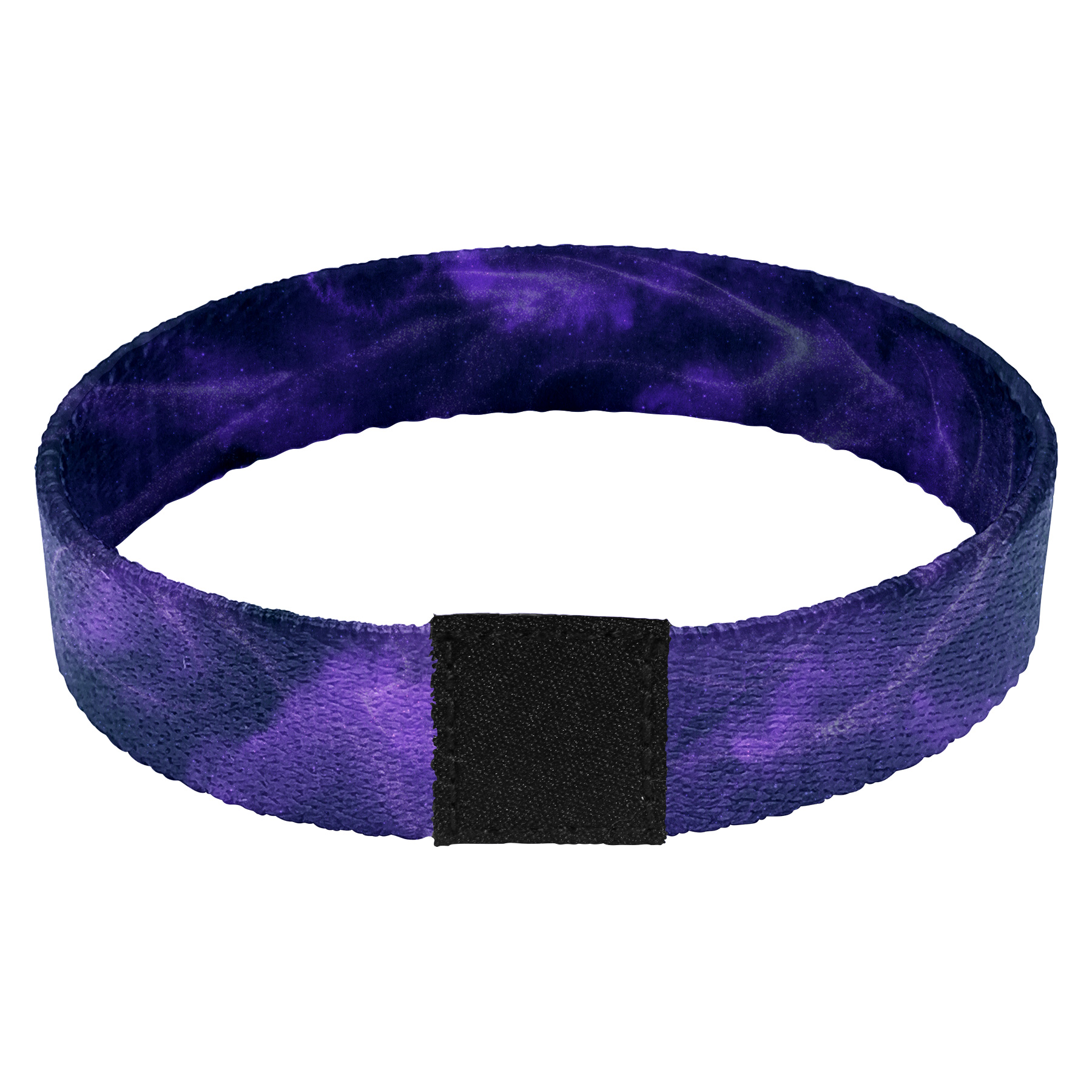 5/8'' Sublimation Elastic Polyester Wristband With Woven Label 4