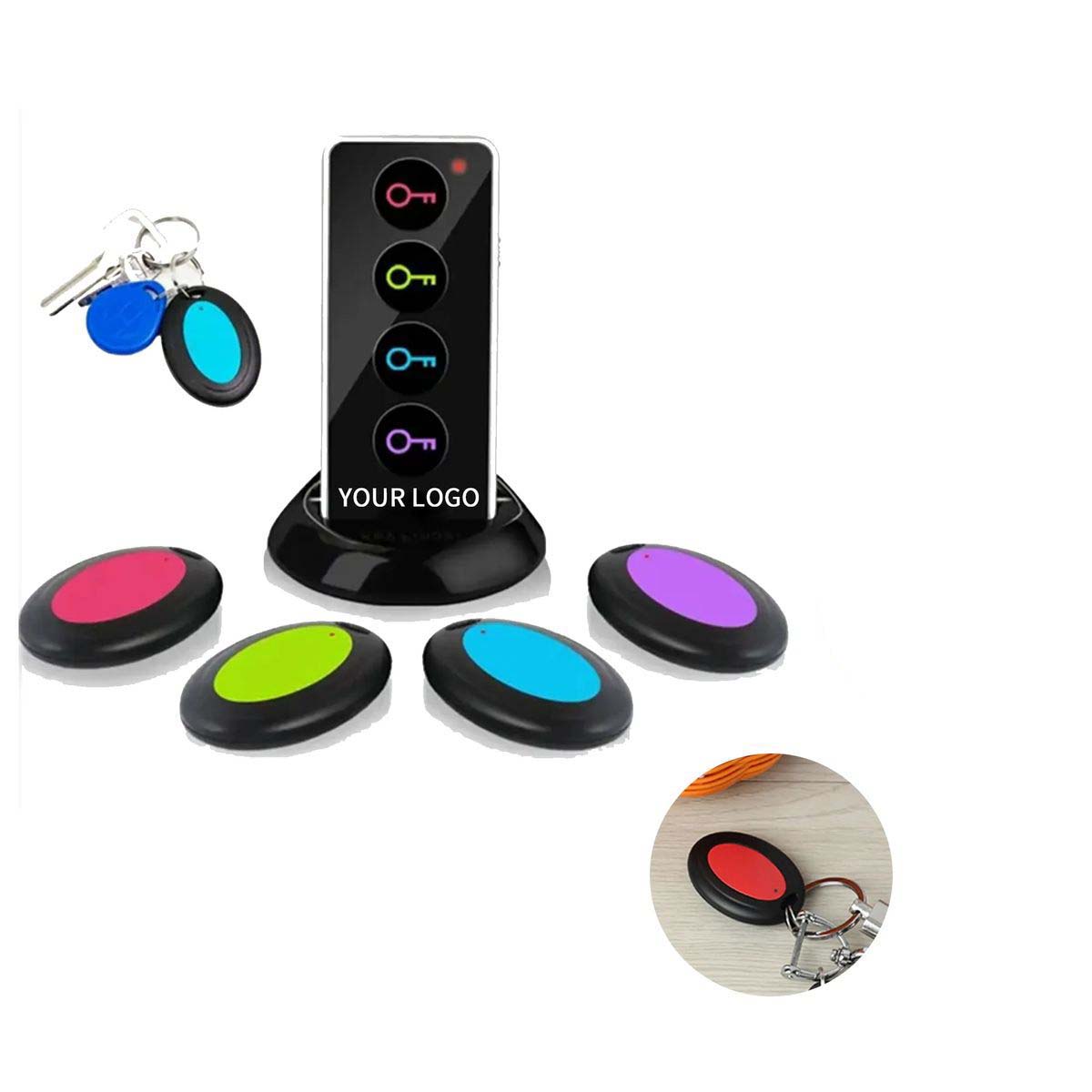 Wireless Key Finder with Flashlight Function 2