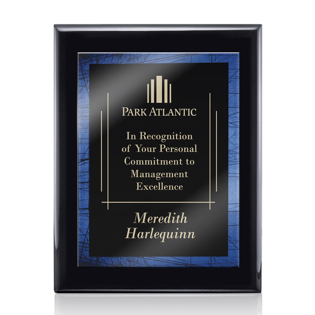 Oakleigh/Caprice - Black/Blue 2