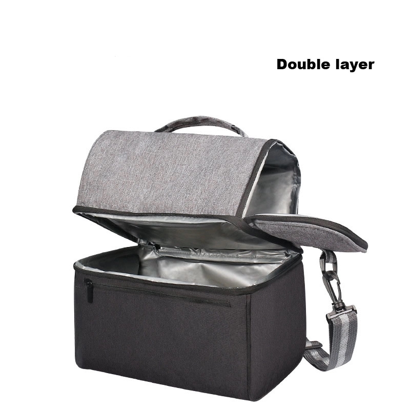 Custom double layer Insulated Lunch Bag 4