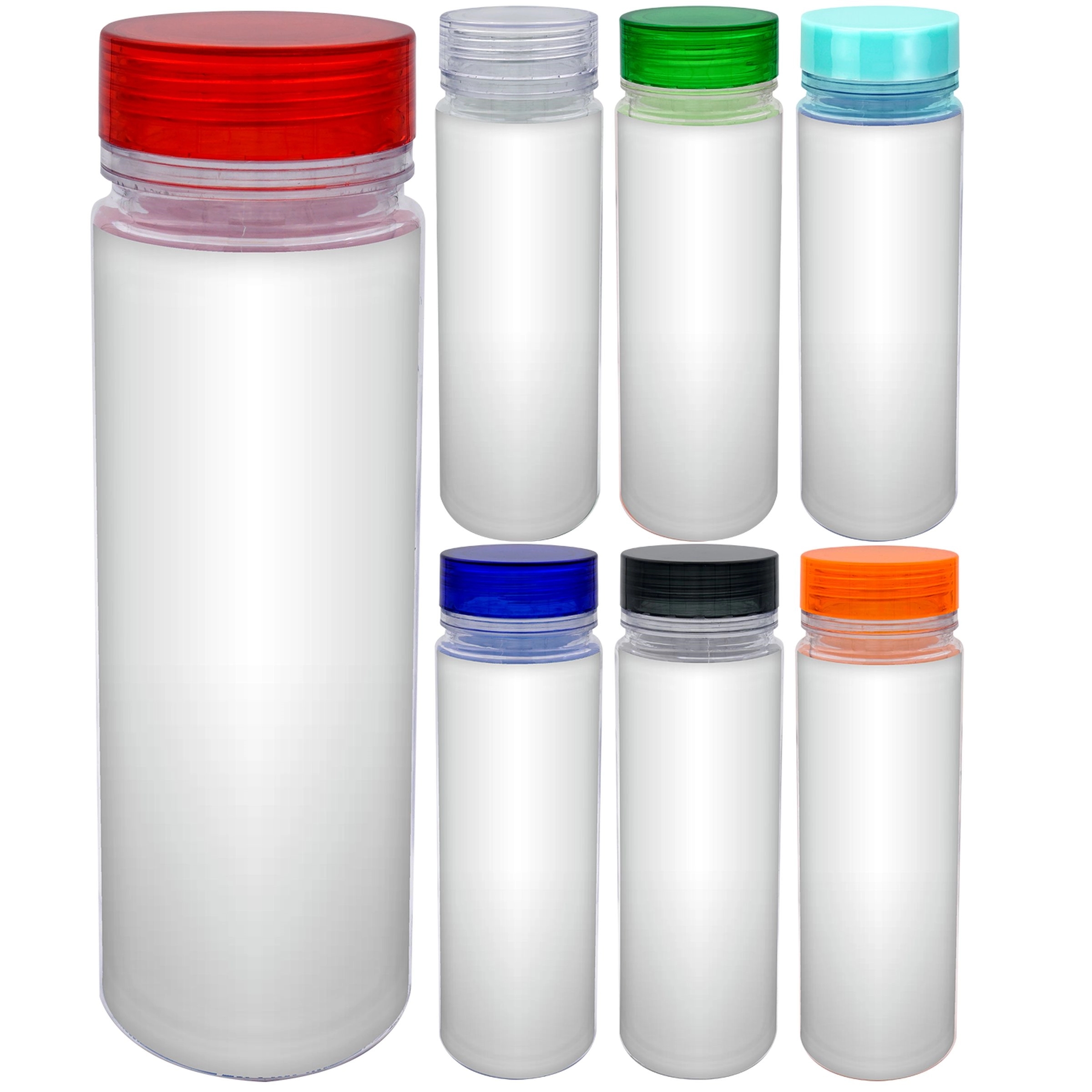 Clear View 18 oz. Full Color Insert Bottle 7