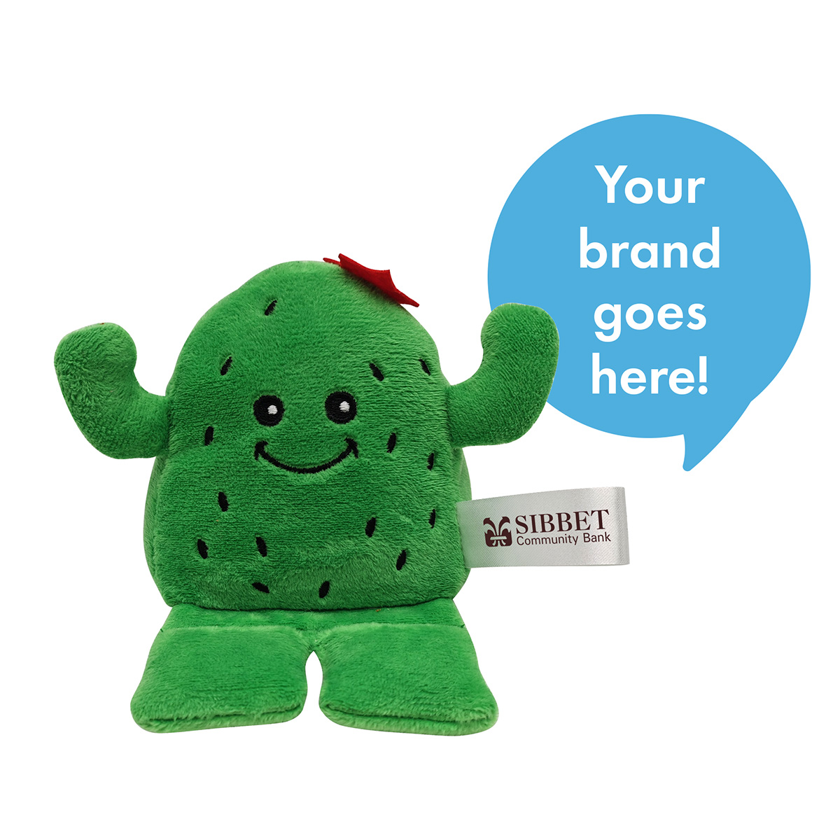 Phone Pals™ Weighted Plush Phone Holder - Cactus 11