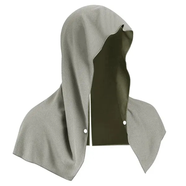 Cooling Hooded Towel with Quick-Dry Beach Cover-Up 15