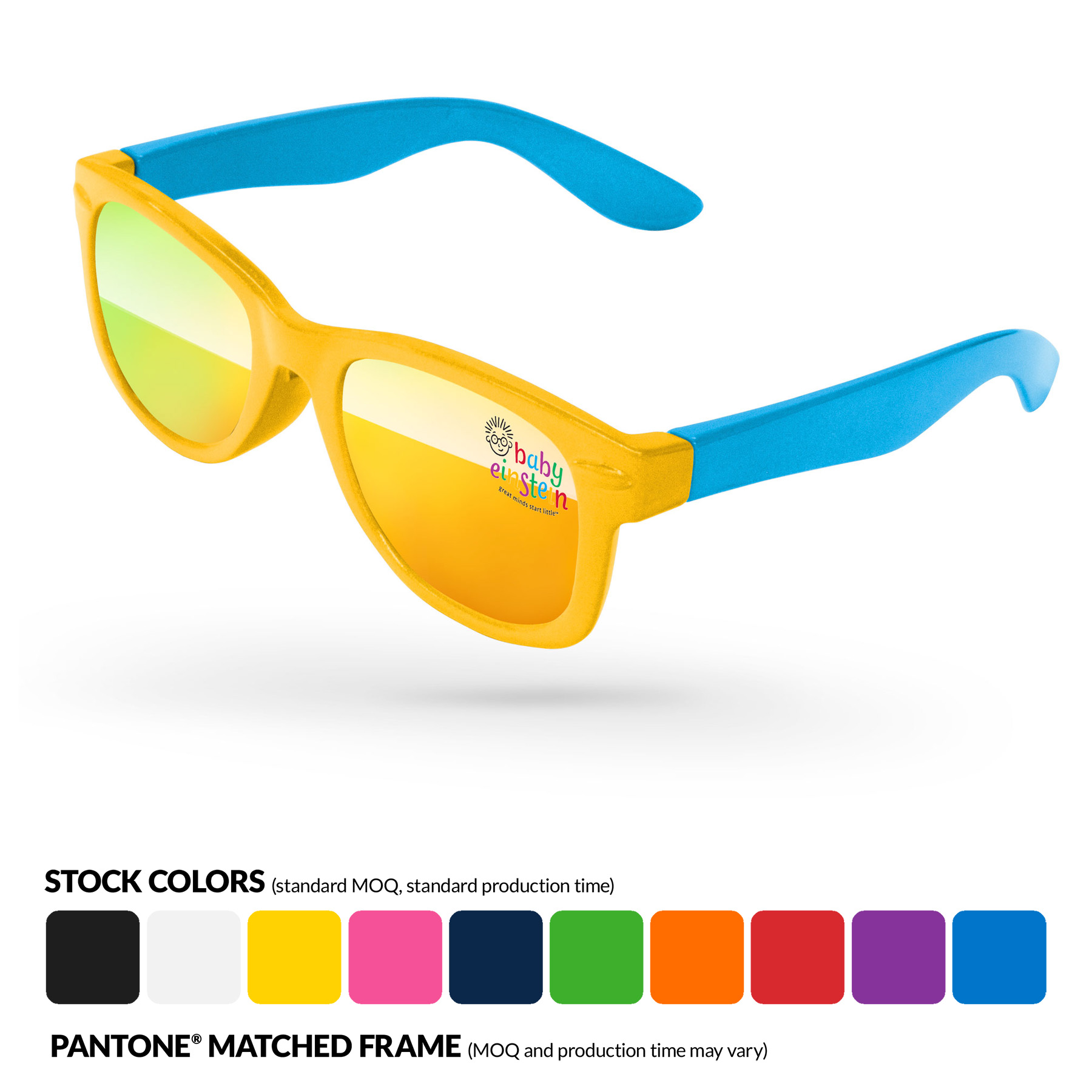 2-Tone Infant Retro Sunglasses (0 to 3 years) 6