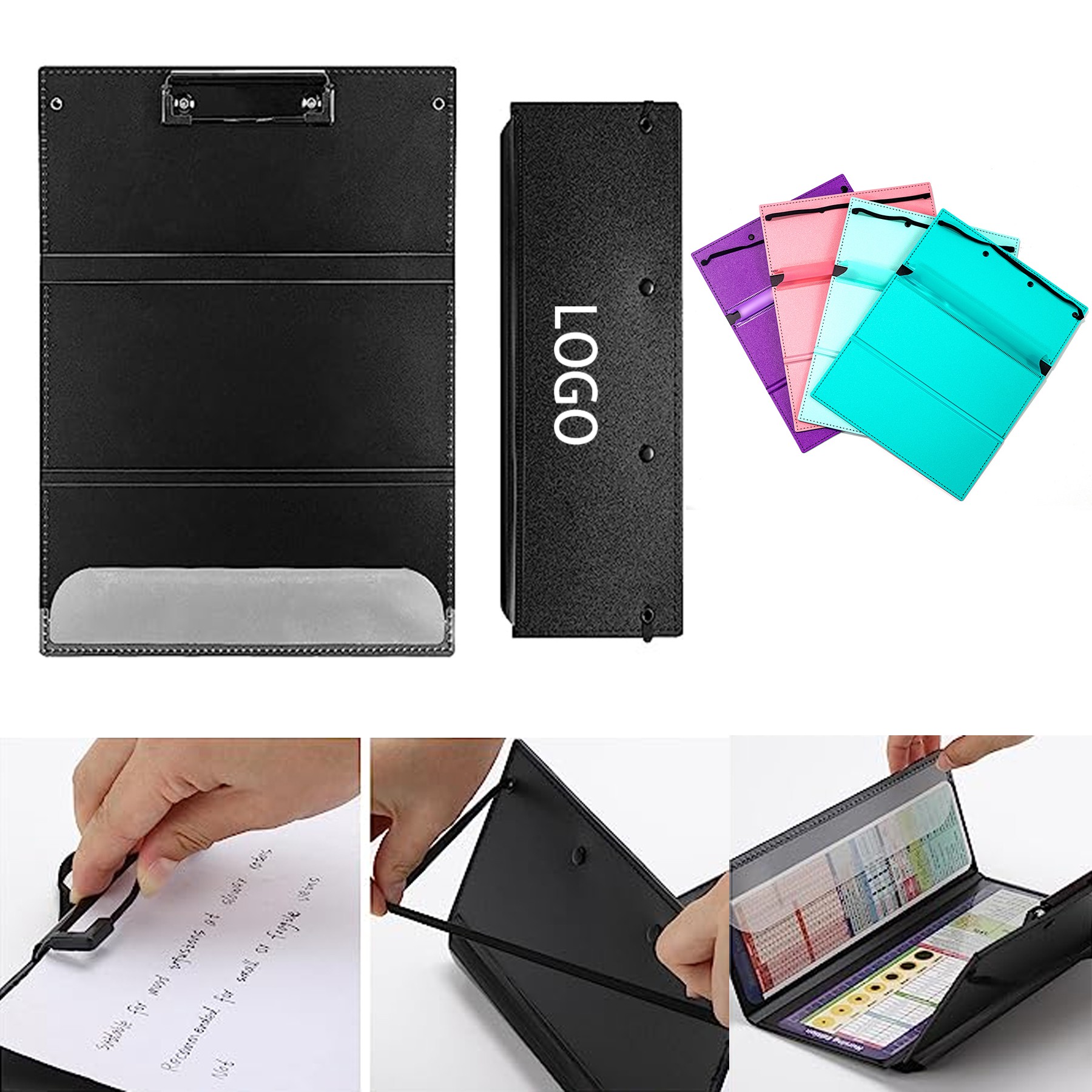 3 Layers Foldable Nurse Clip Board 1