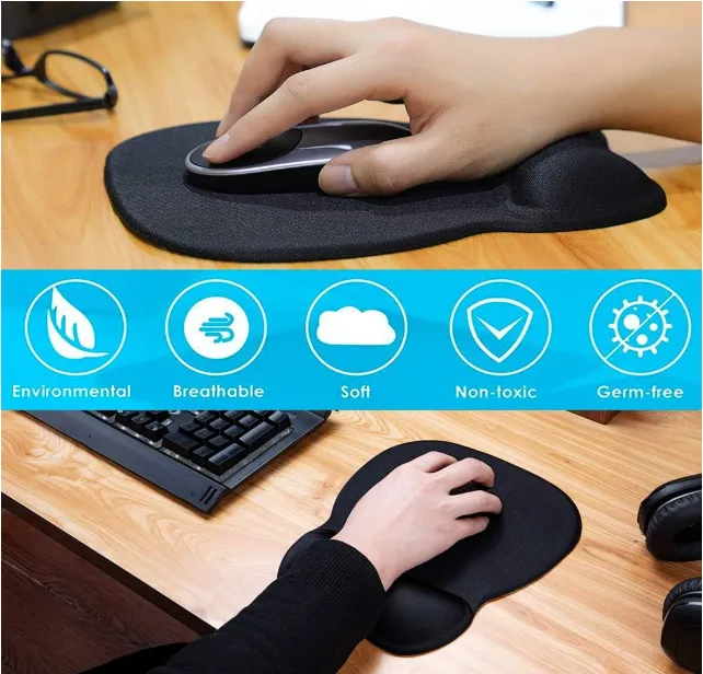 Memory Foam Wrist Rest Mouse Pad 1