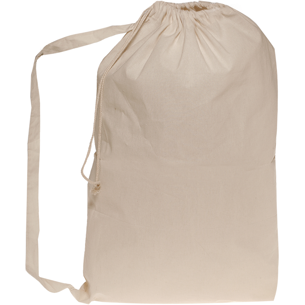 Collegiate Natural Cotton Laundry Bags