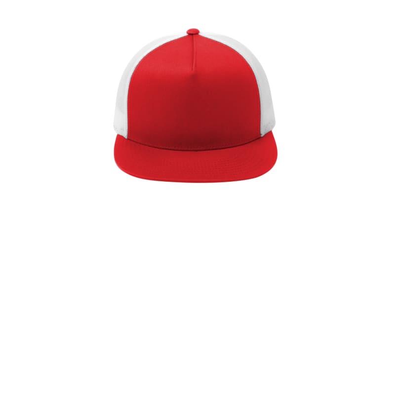 Sport-Tek YP Classics 5-Panel Classic Trucker Mesh Back Cap. 14