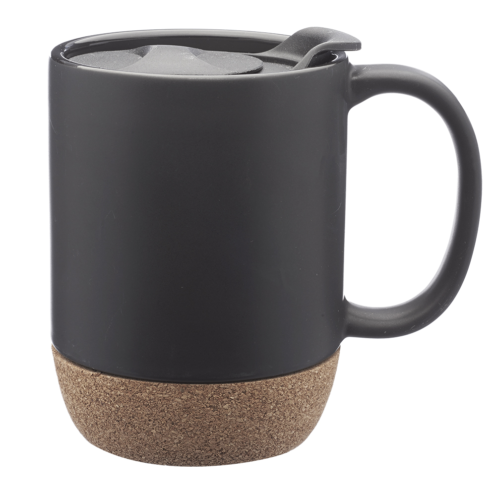 13 oz. Barista Ceramic Mugs with Cork Bottom