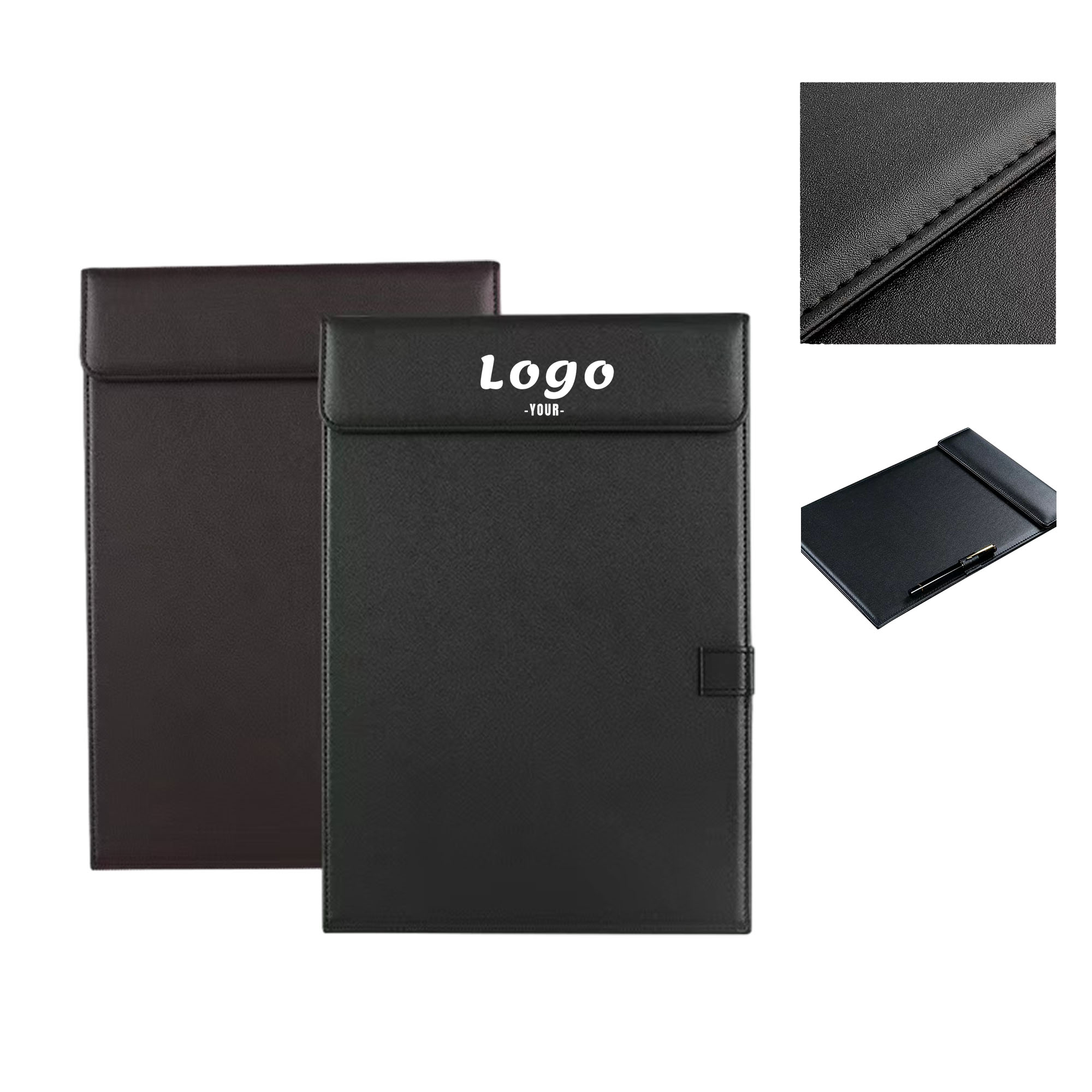 PU Leather Conference Clipboard Mat for Offices 2