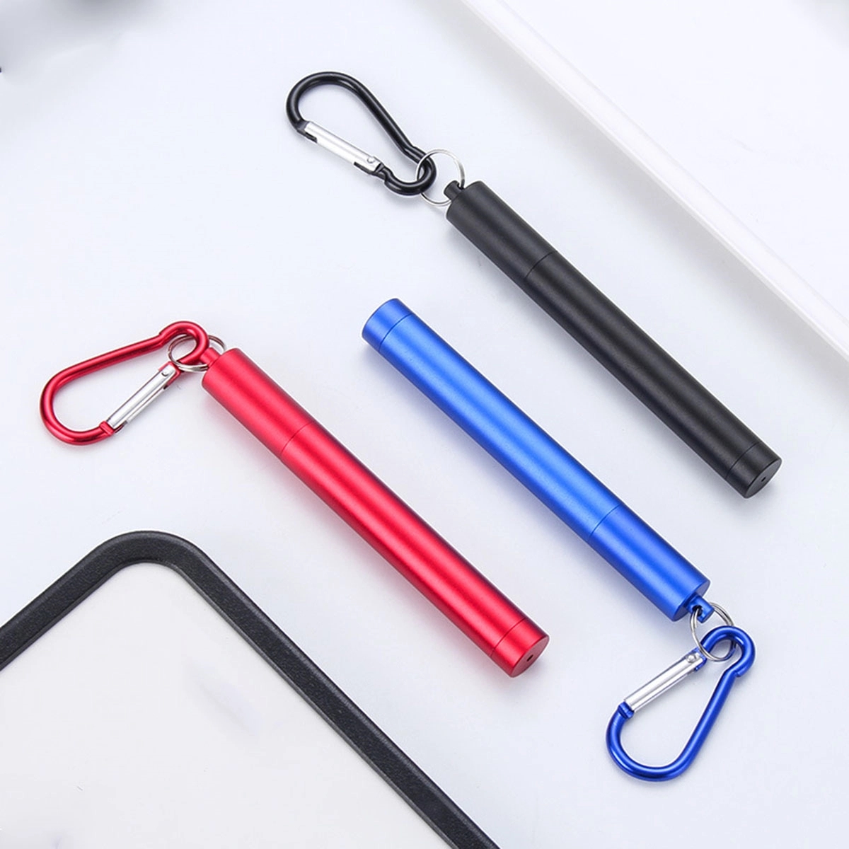 Stainless Steel Retractable Straw 2