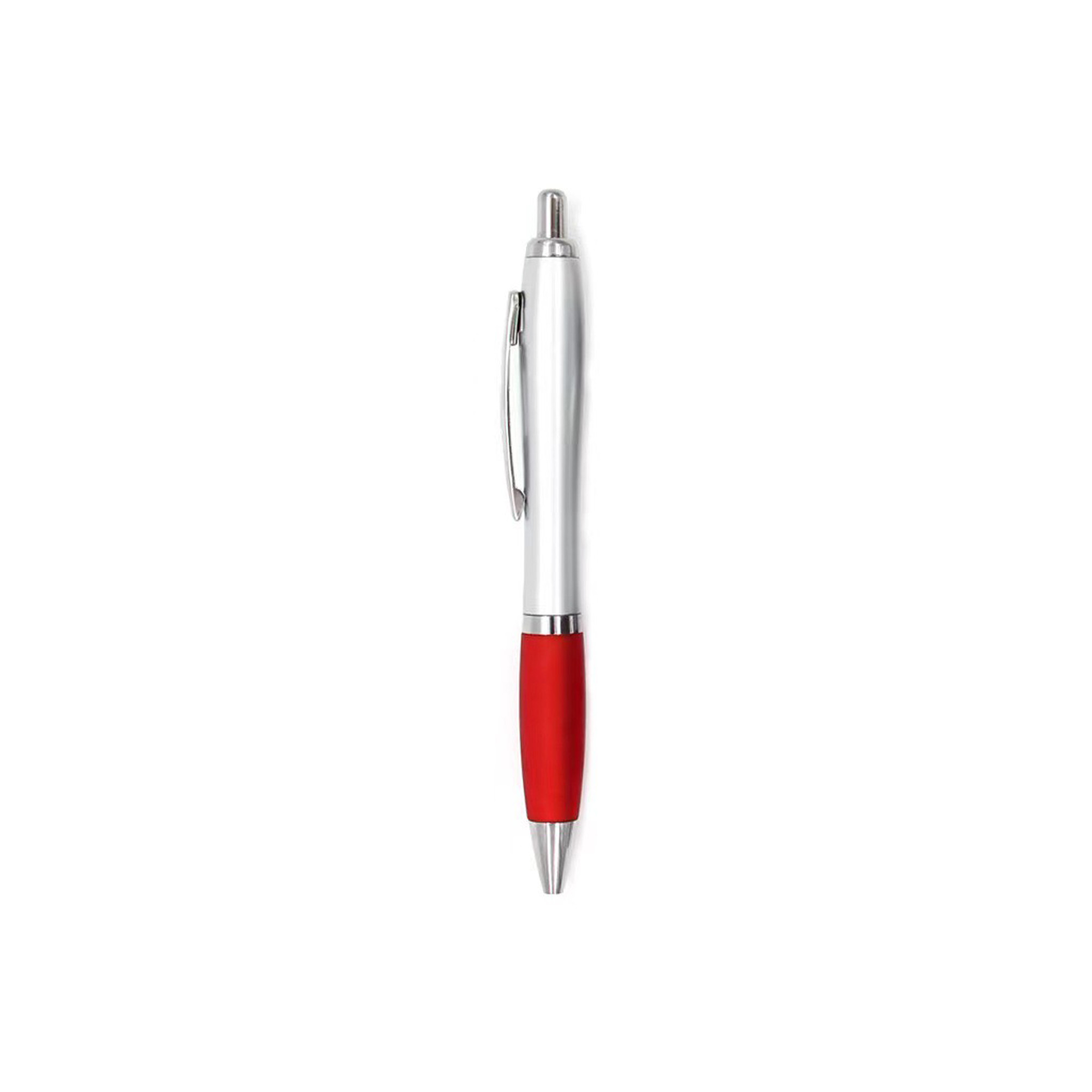 Push-button Plastic Ballpoint Pen 3