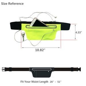 Thin Waterproof Waist Belt Pack With Adjustable Strap 3