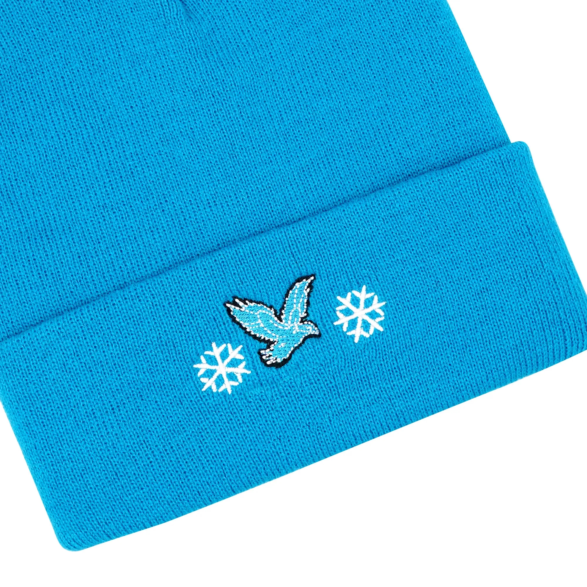 Embroidered Beanie Hat Skull Cap 3