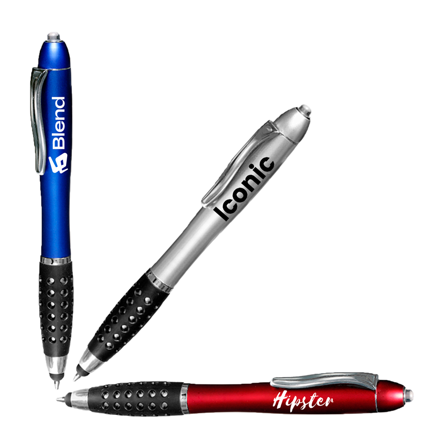 Light-Up Stylus Grip Pens 1