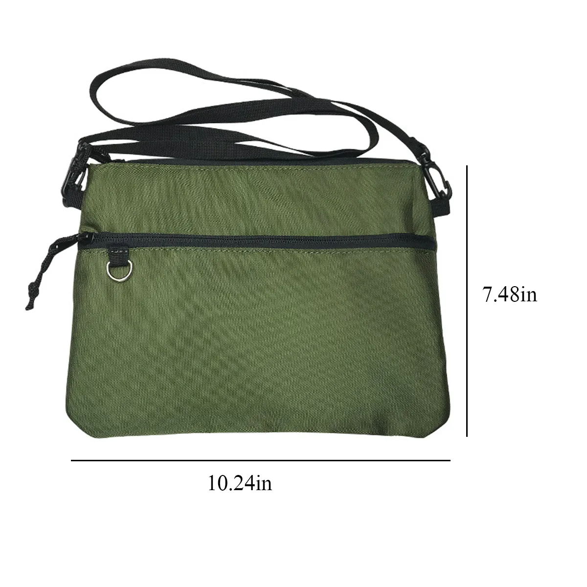 Custom Personalized Messenger Crossbody Shoulder Bag 2