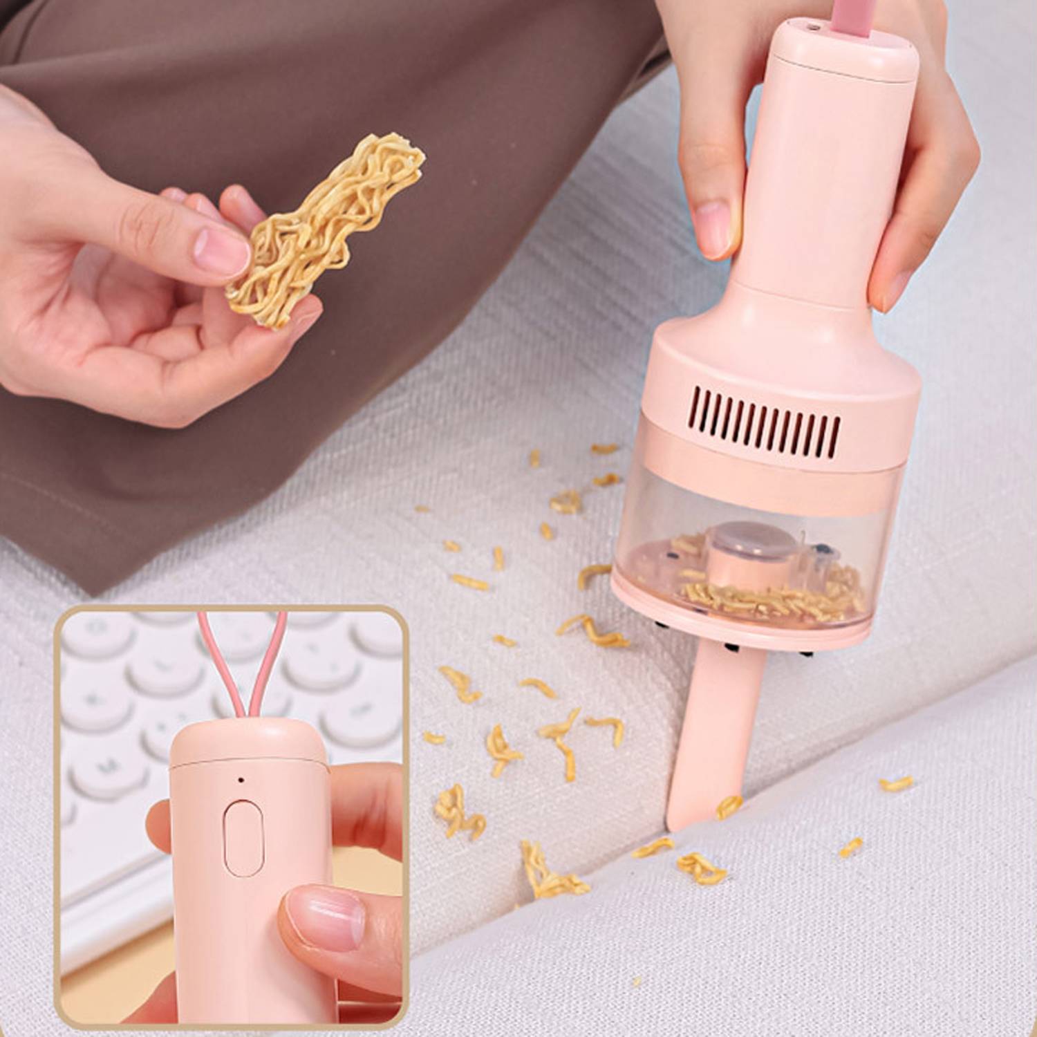 Portable USB Rechargeable Handheld Vacuum Cleaner 10