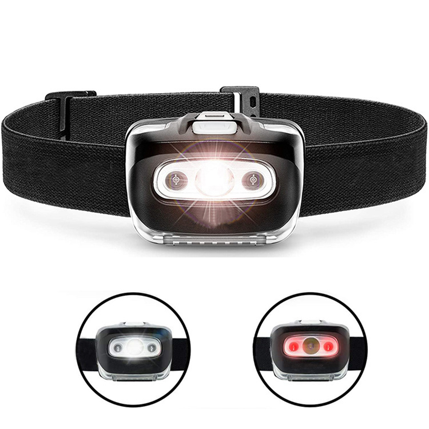 LED Water Resistant Head Light 2