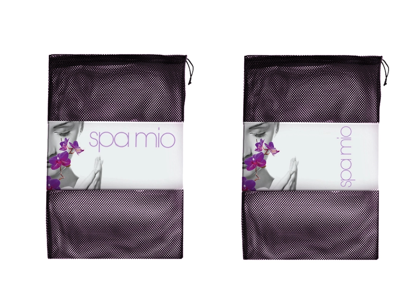 Mesh Laundry Bag With Panel 11