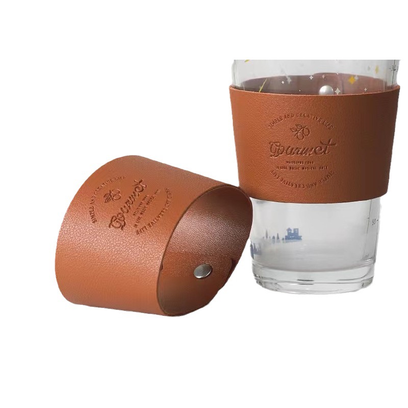Leather Coffee Cup Sleeves 2