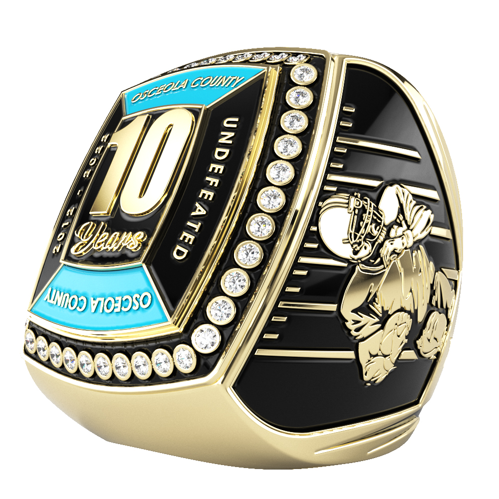 Custom Epic Ring w/ Custom Top & 2 Stock Sides