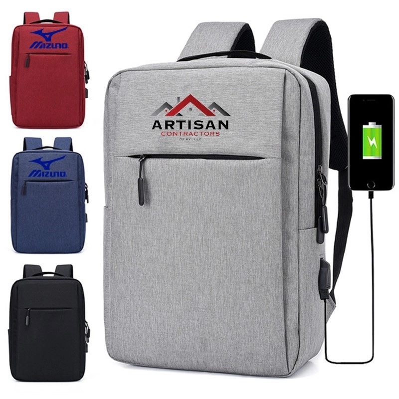 Rechargeable Laptop Backpack 1