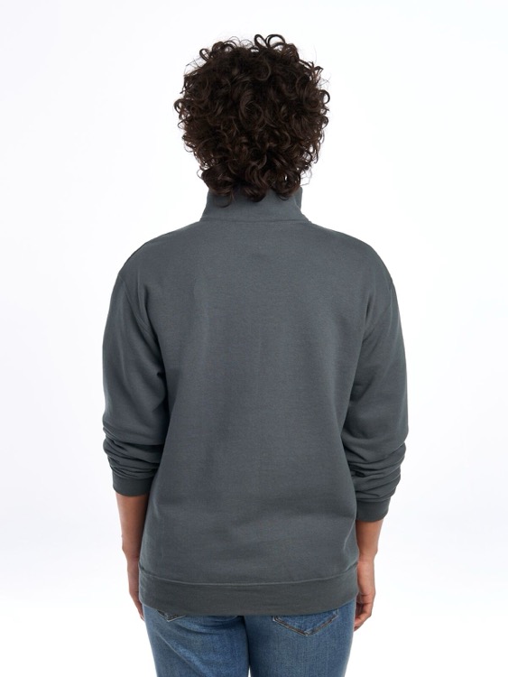 JERZEES NuBlend® Unisex Quarter-Zip Cadet Collar Sweatshirt, custom hoodie or sweatshirt with logo imprint 30