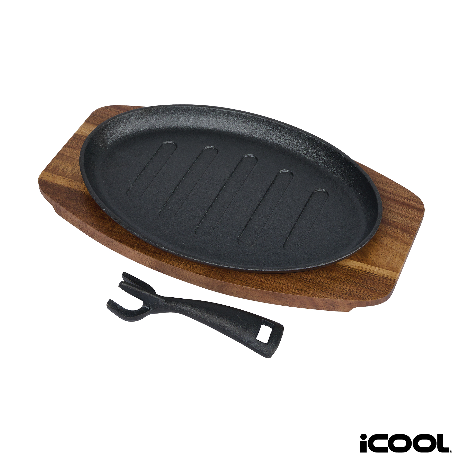 iCOOL® Alpine 10 1/2" Cast Iron Skillet / Pan 13
