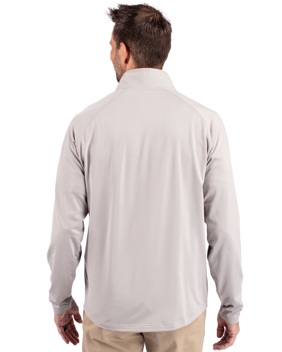 Cutter & Buck Adapt Eco Knit Hybrid Recycled Mens Quarter Zip 87