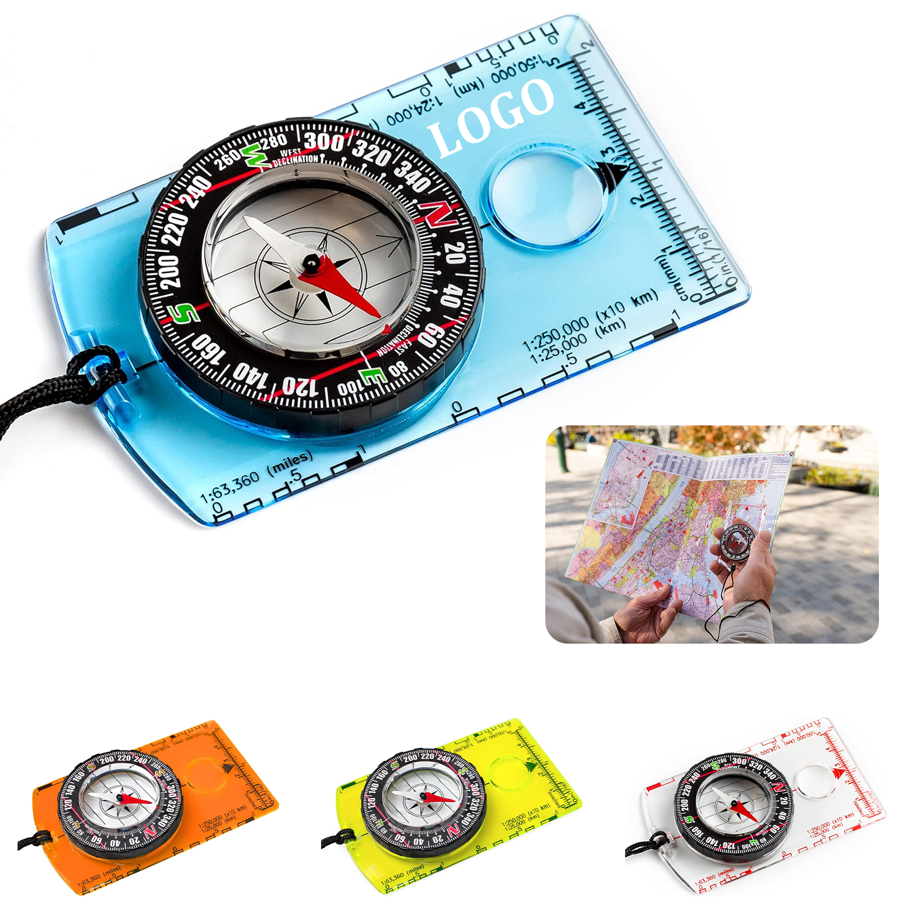 Hiking Backpacking Compass 2