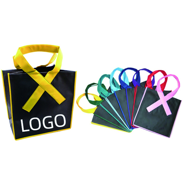 Non Woven Ribbon Grocery Tote Bag 2