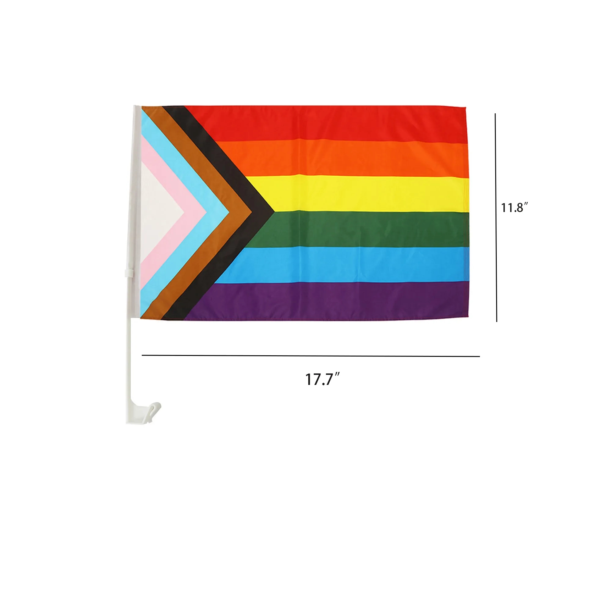 Rainbow Auto Flag 2