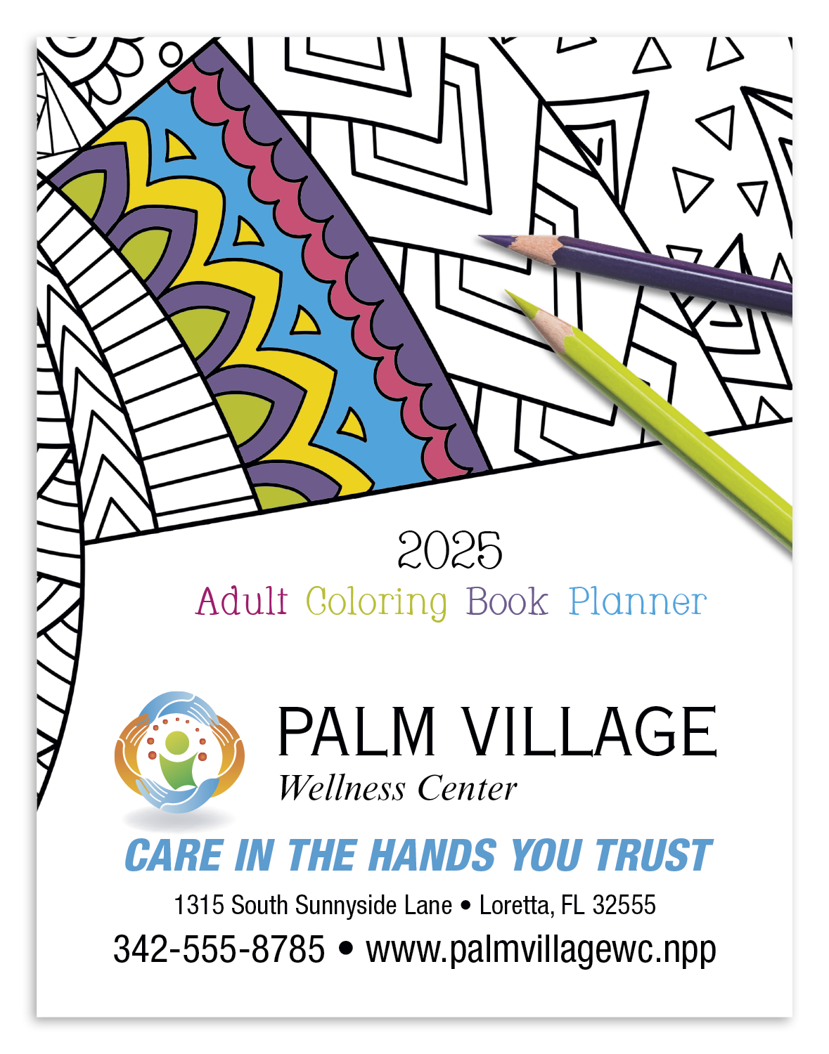 Good Value™ Adult Coloring Book Planner 2