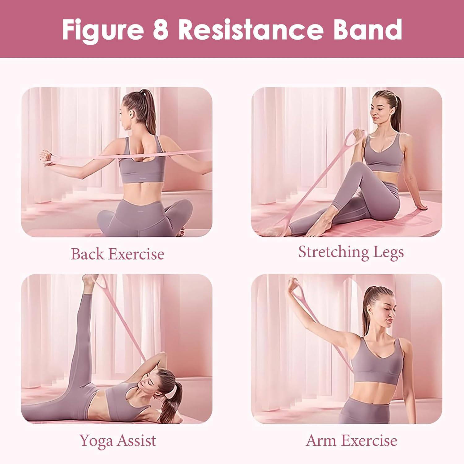 Portable Home Fitness Elastic Training Band 3