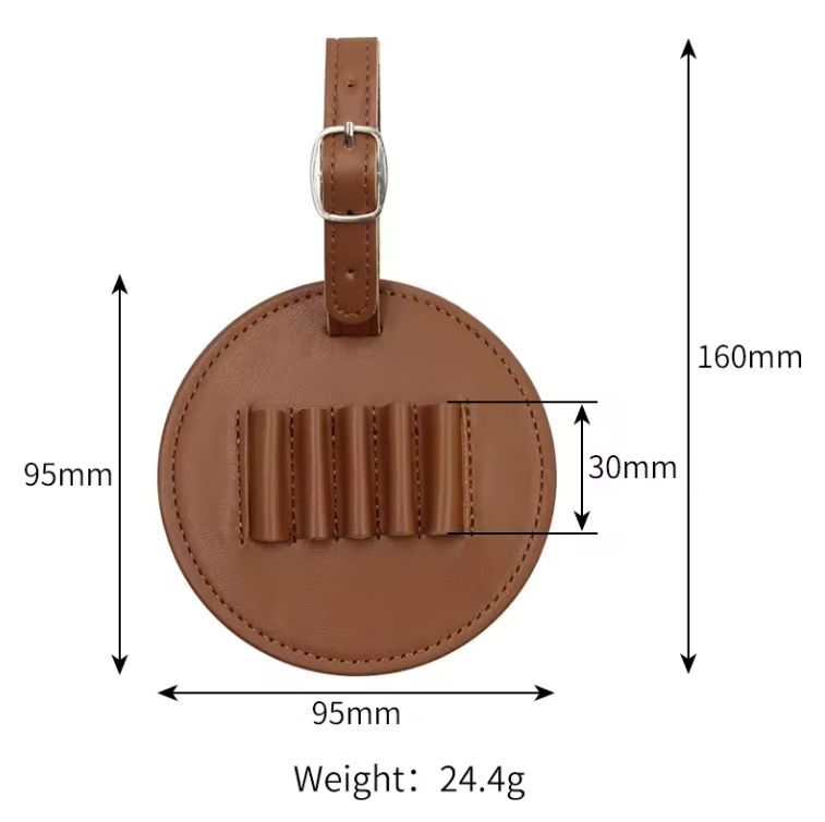 Golf Tee Holder-Engraved Golf Bag Tag 3