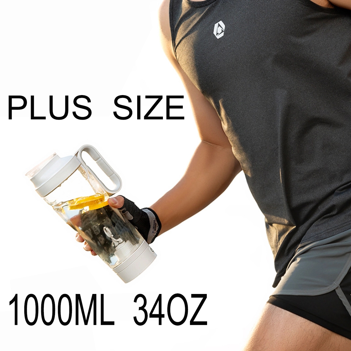 Custom Premium USB Electric BPA Free Protein Shakers Bottle 7