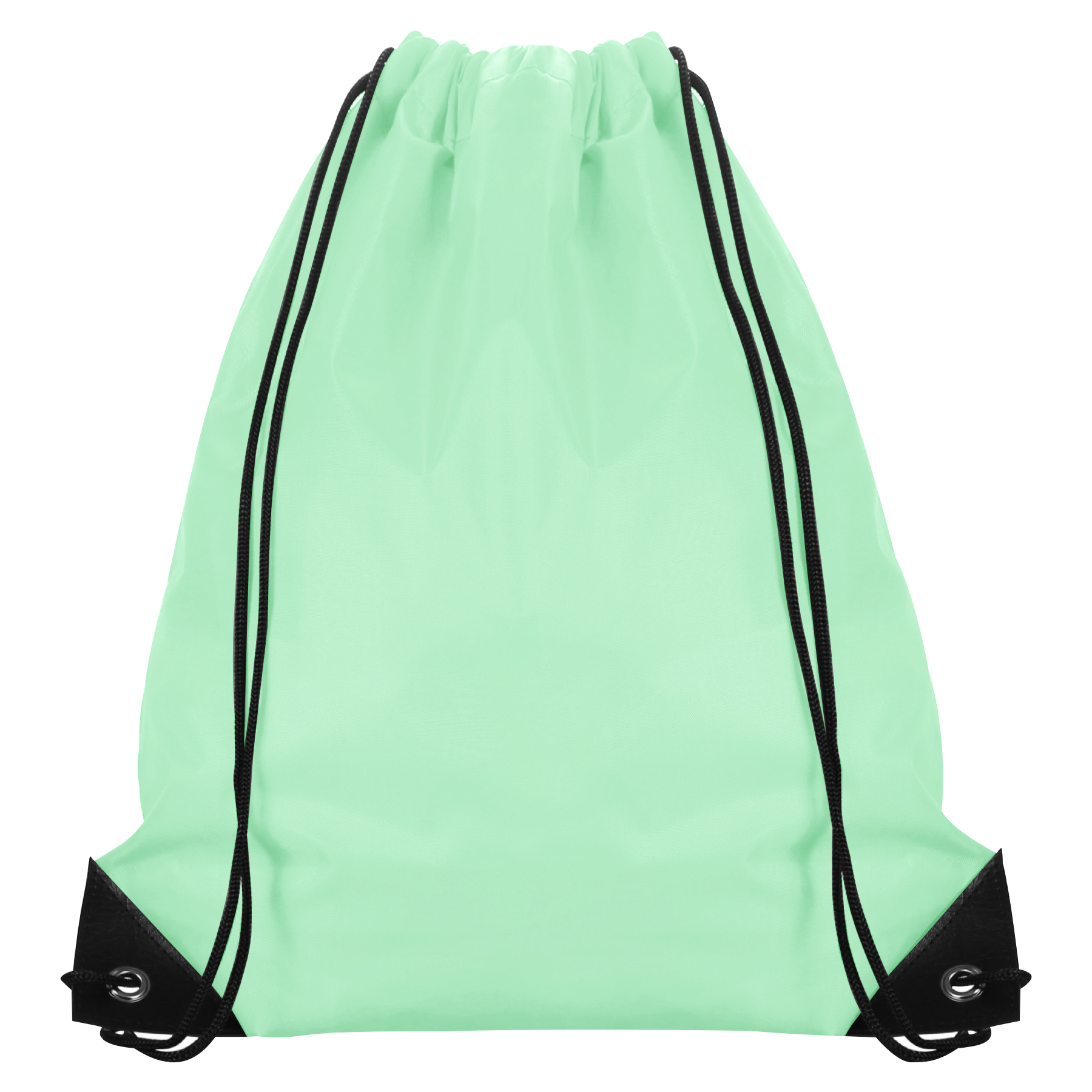210D Polyester Drawstring Backpack With PU Corners 7