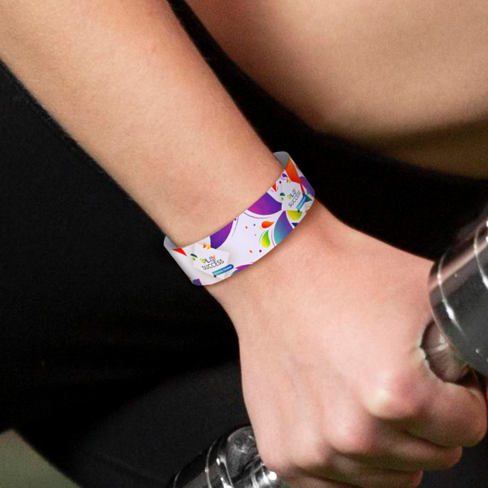 0.75" Tyvek Paper Bracelet 3