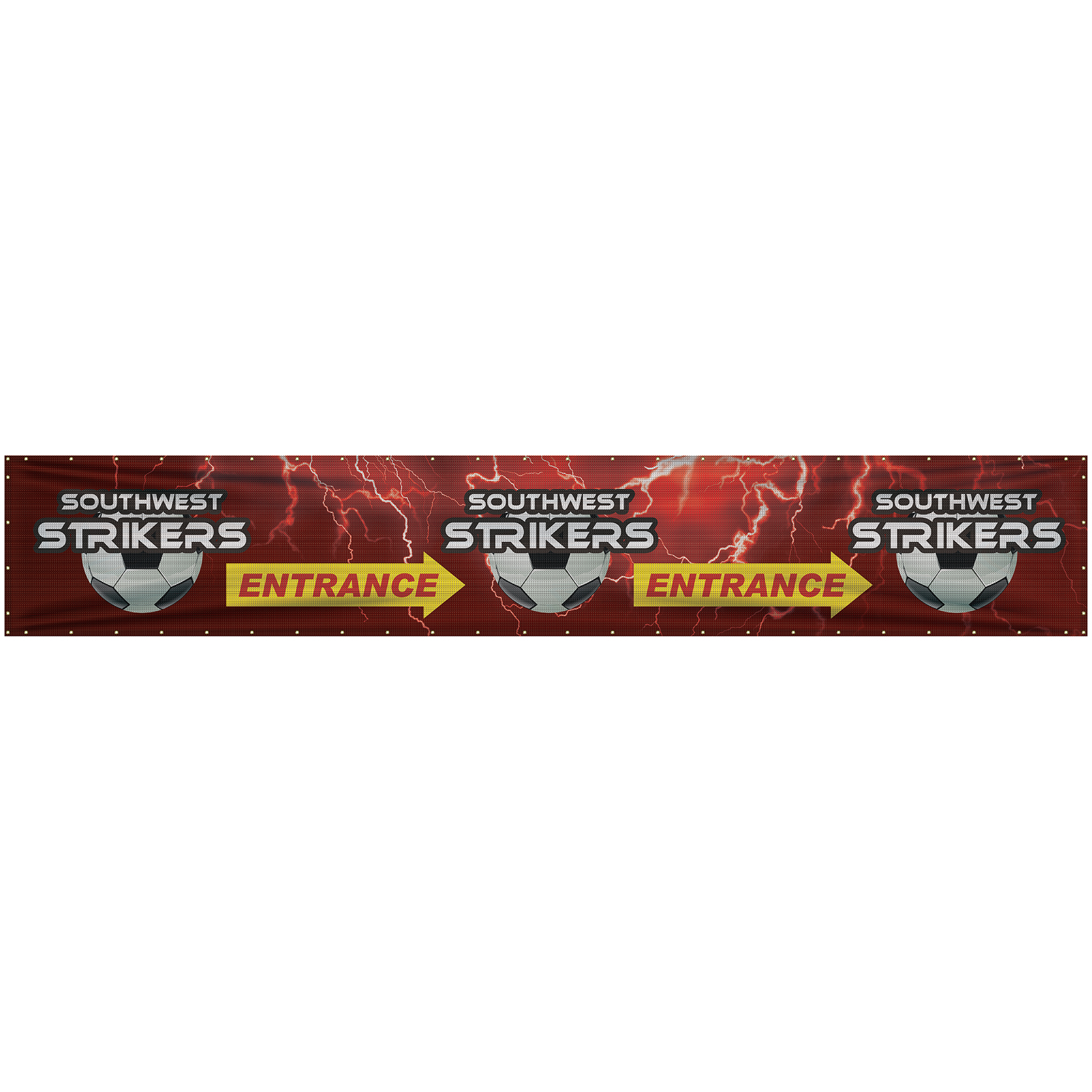 4' x 24' Premium Polyester Mesh Banner 10