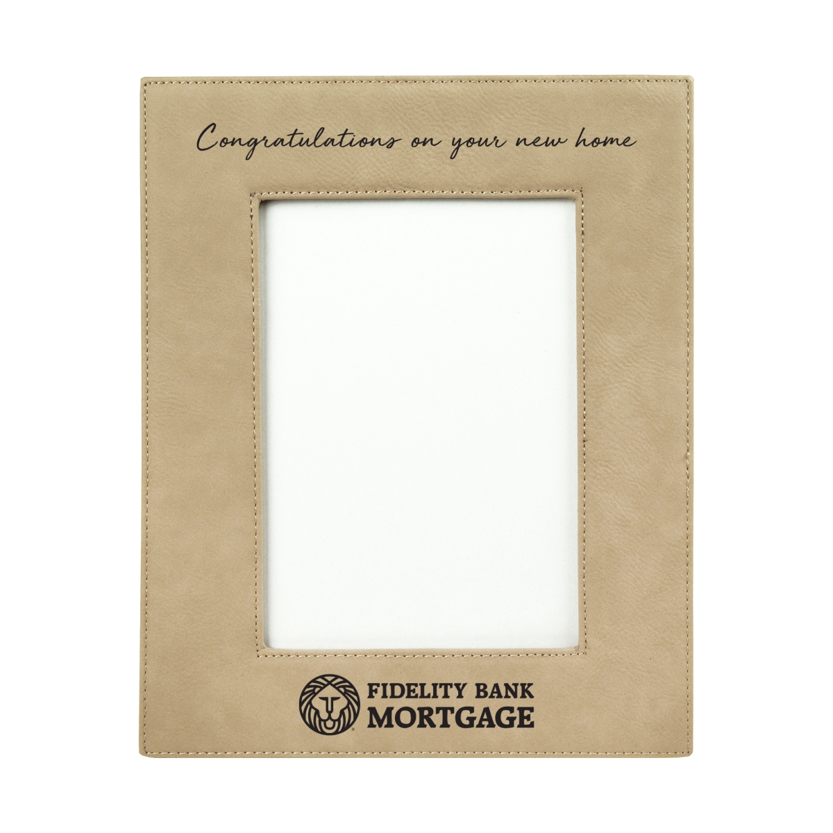 Laser Engraved Leatherette Picture Frame (Holds 5"x7" Photo) 9