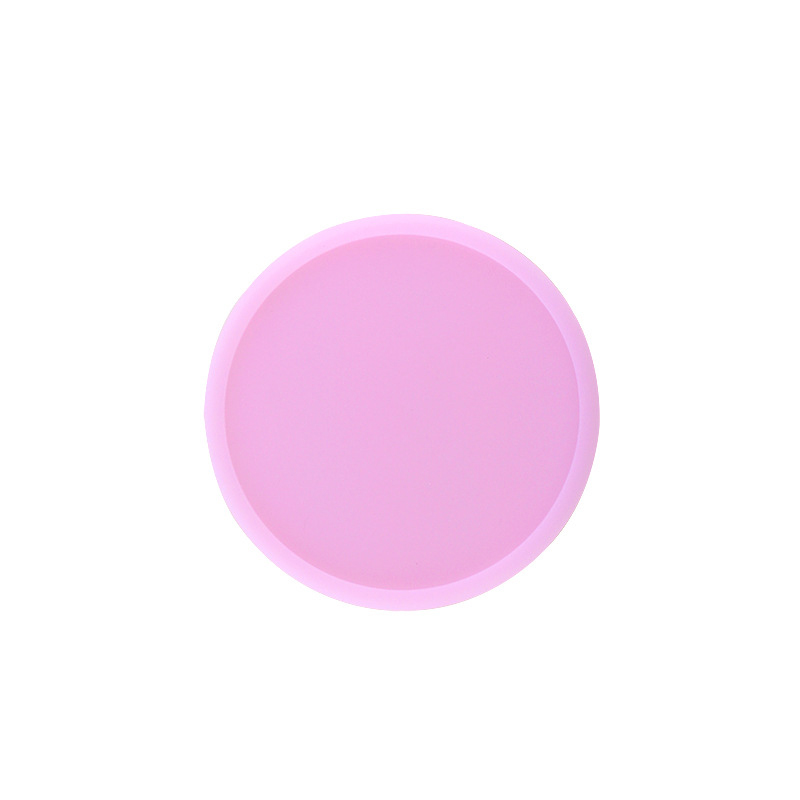 4 Inches Round Silicone Luminous Coasters 5